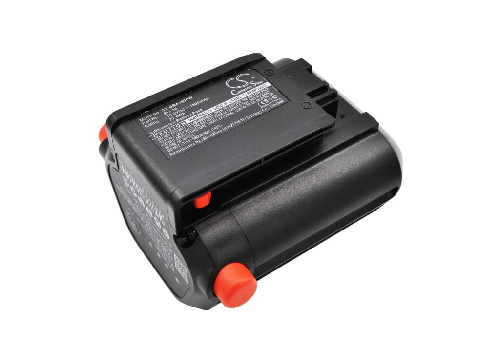 Replacement Tuingereedschap accu 18V 1500mAh Li-ion