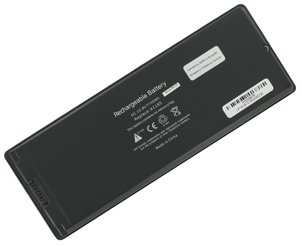 Reemplazo de la batería de laptop MacBook 5100mAh Negro