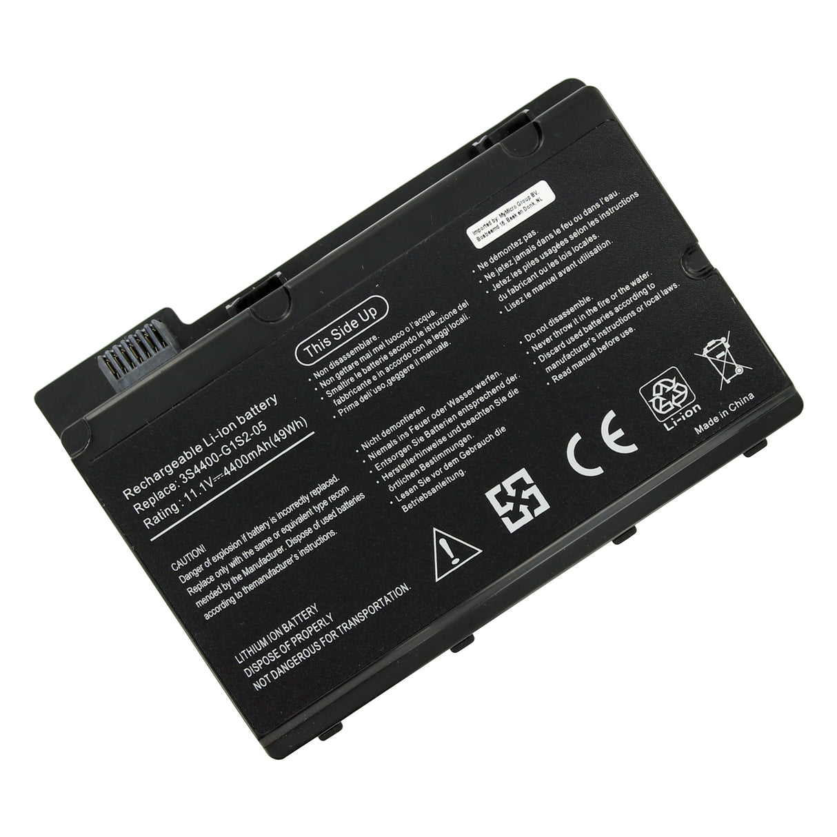 Blu-Basic laptop battery 4400mAh