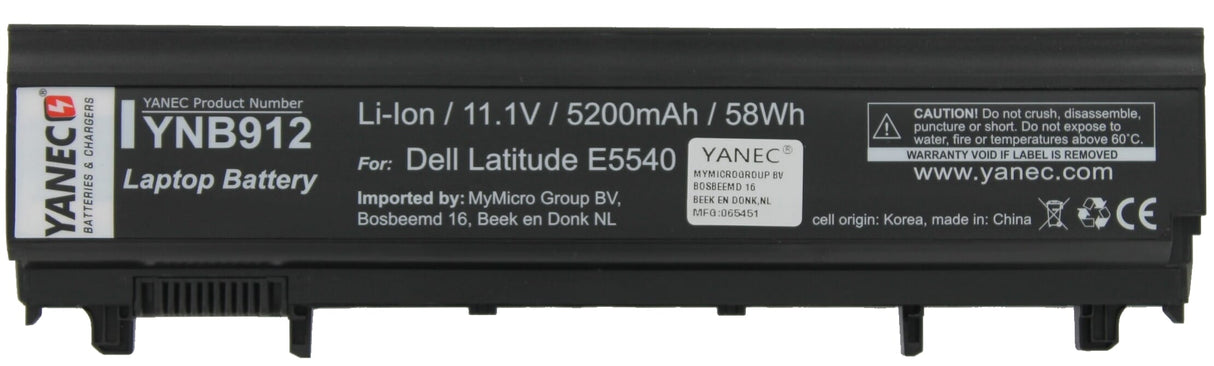 Batteria per laptop Yanec 5200Mah