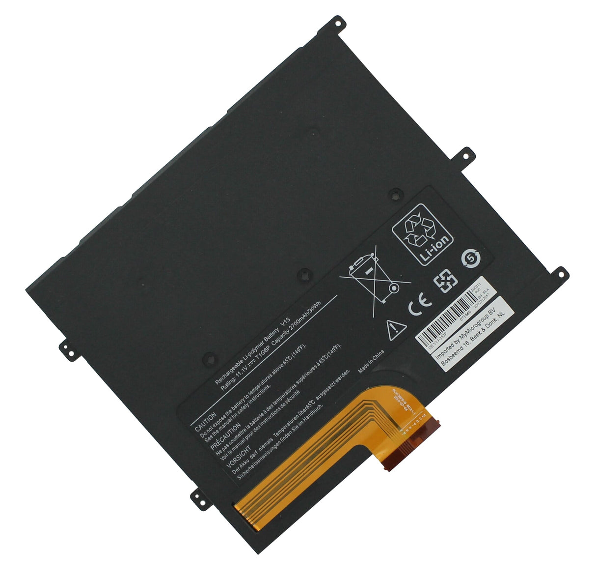 Blu-Basic laptop battery 2700mAh