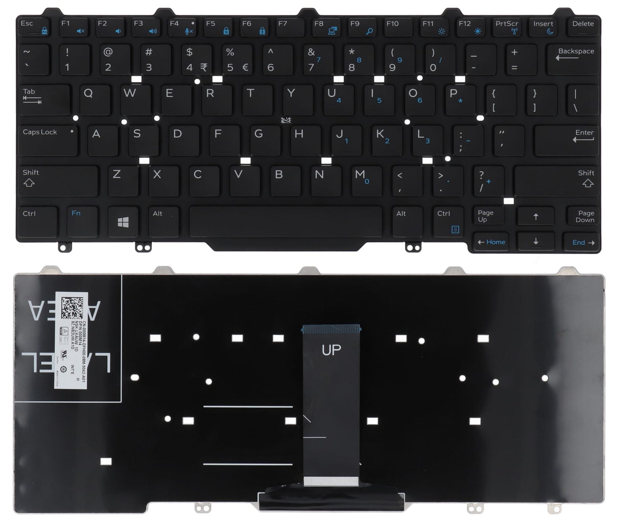 Dell Laptop Keyboard Qwerty US