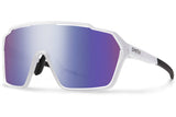 Smith verréckelt xl mar Bril White Chromapop Violett Spigel