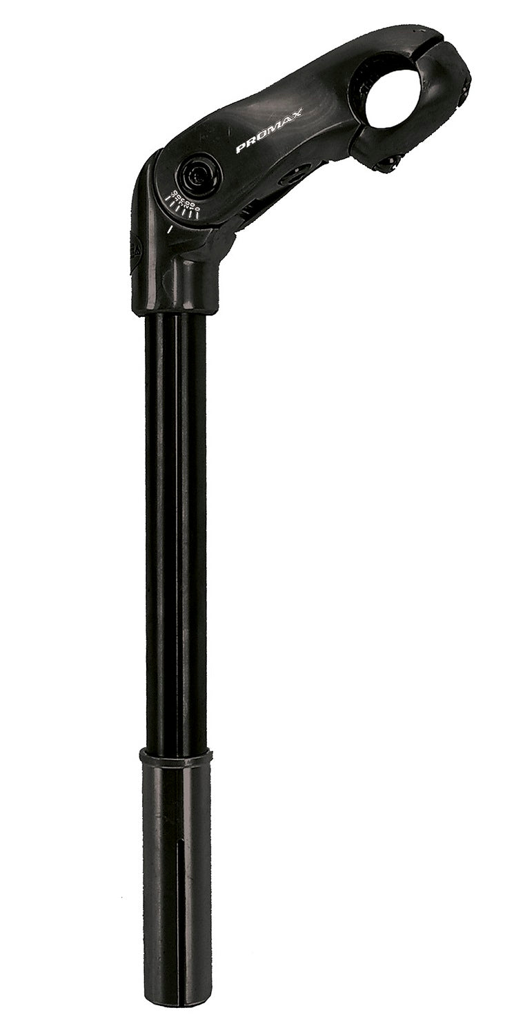 Pro stem adjustable 300mm 22.2 25.4 + adapter black