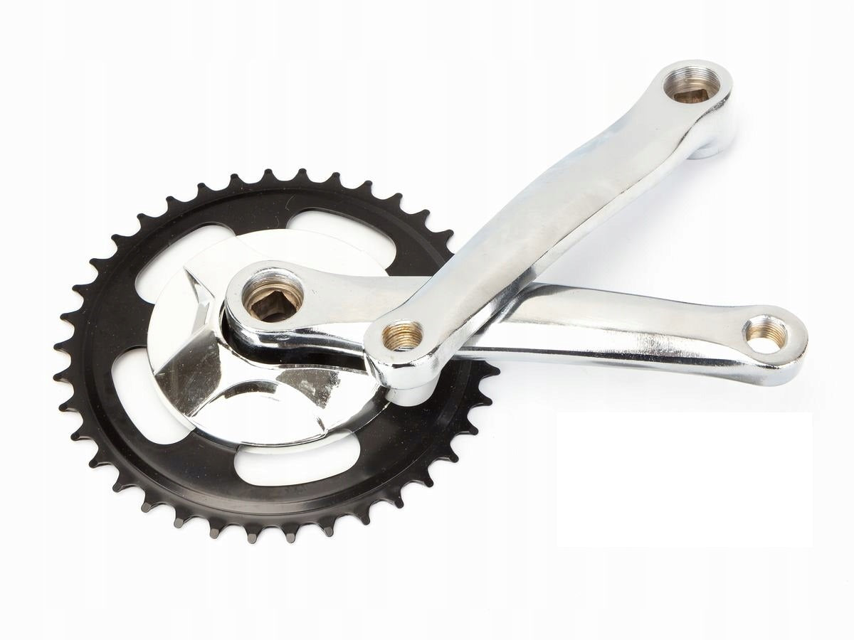 Cyclon Cyclone crankset crankstel nexus 38 tands 1 8 + 3 32 zil disk 92 mm