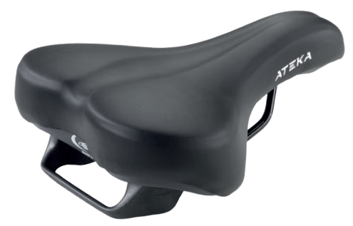 Selle Monte Grappa 6100 Ateka with handle black without a noose