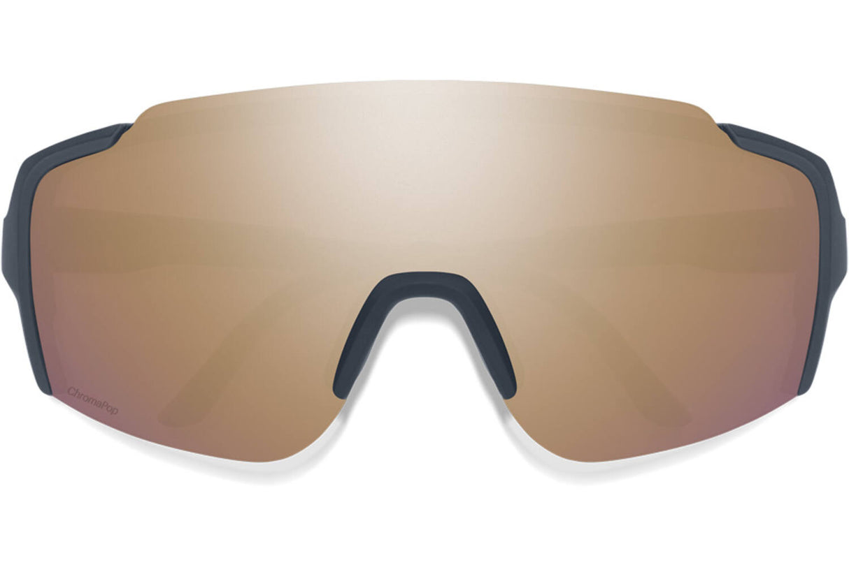 Smith Flywheel glasses Matte Fr Navy Chrom Rose Gold Mirror