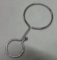 Cable holder stainless steel with ball cap