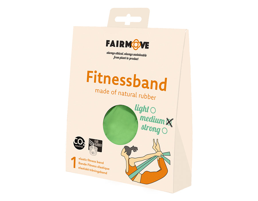 Fairzone Fitnessband Medium gréng