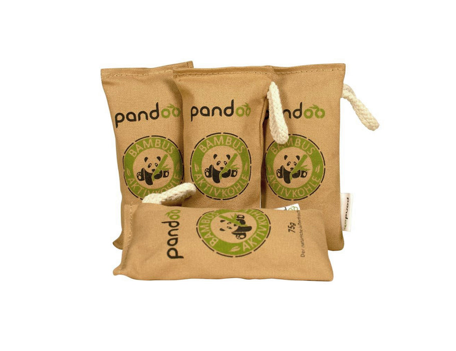 Pandoo air freshener Bamboo charcoal 4 x 75g