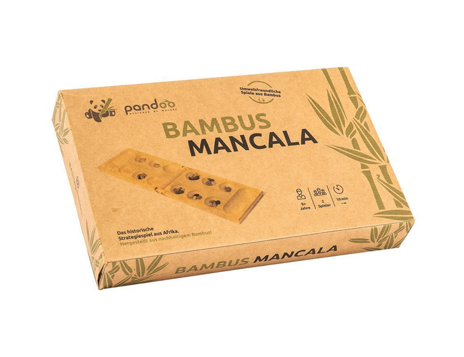 Pandoo Mankala bean game bamboo