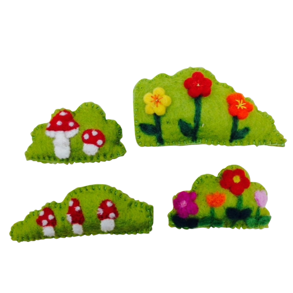 Papoose Toys Papoose Toys Bushes Flower Toadstool 4