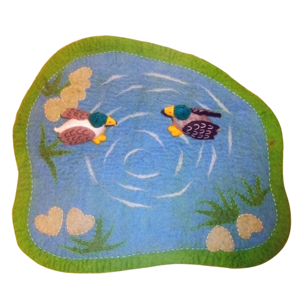 Papoose Toys Papoose Toys Duckpond Mat Ducks