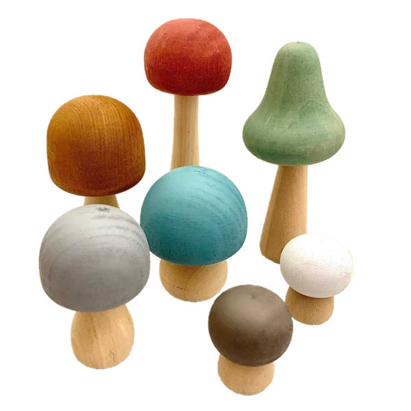 Papoose Toys Papoose Toys Term Champignons 7pc