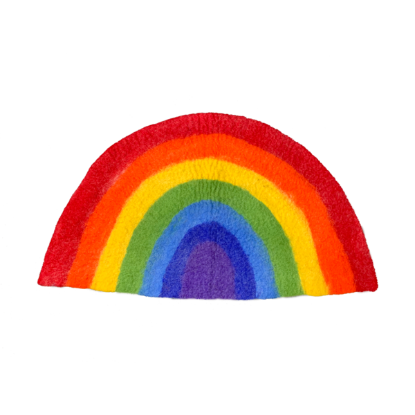 Papoose Toys Papoose Toys Half Rainbow Mat