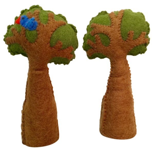 Giocattoli papoose Toys Papoose Tree + Bird 2pc