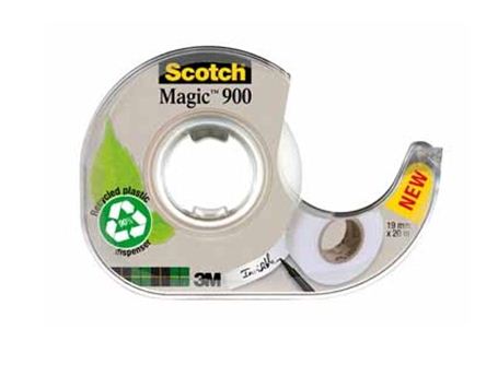 Scotch Environmentally friendly adhesive tape including dispenser