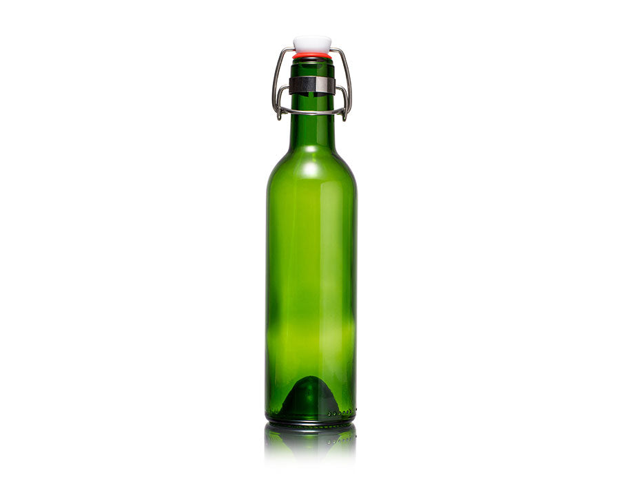 Abgebildete abgebildete Flasche 375 ml Grün