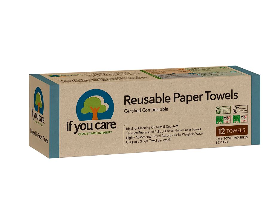 If you care kitchen wipes reusable 12st 22x25cm P ST