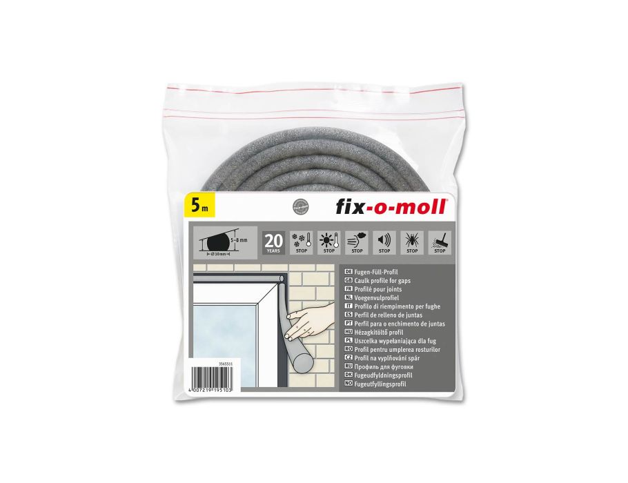 Fix-o-moll add fill profile 10 mm 5 meters