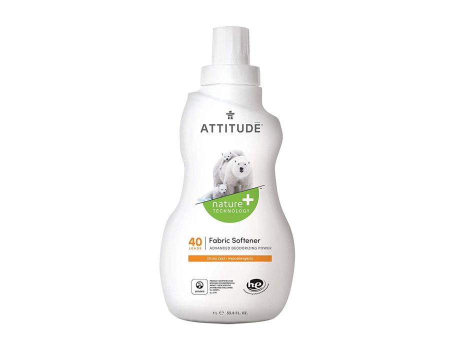 Attitude Nature+ Wasverzachter Citrusschil 40 wasbeurten 1l