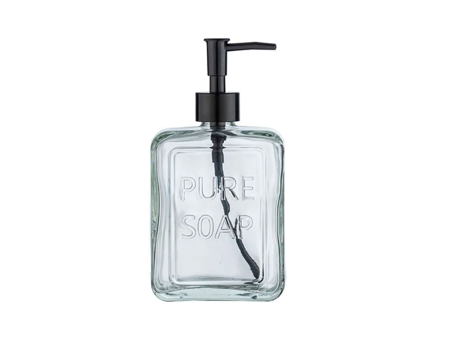 WENKO soap pump glass transparent 550 ml